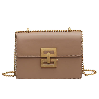 Ladies  Retro Fashion Chain Small Square Handbags Bag - Plush Fashions Shop 