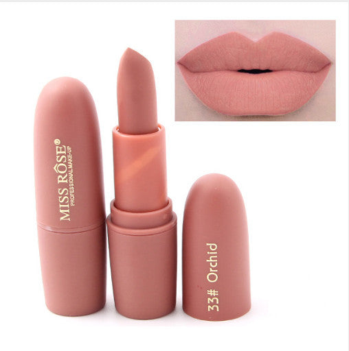 Lipstick matte moisturizing lipstick lasts without fading - Plush Fashions Shop 