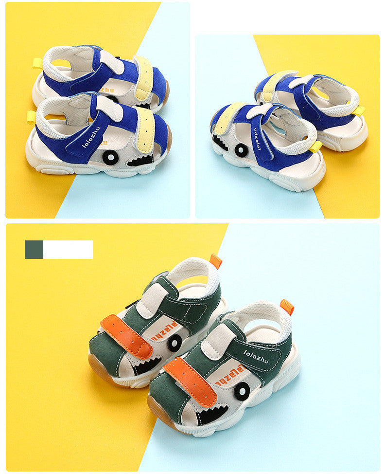 Lala Pig Summer Baby Soft-Soled Toddler Shoes For Boys - Plush Fashions Shop 