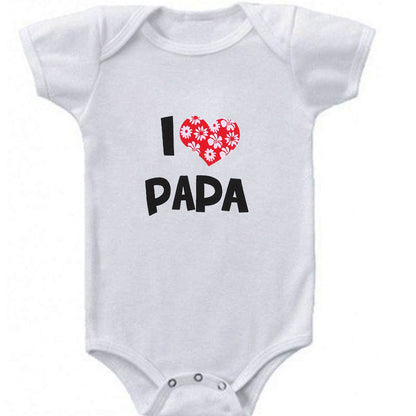 Funny Super Mama Papa Printed Baby Romper New Fashion For Boys & Girls - Plush Fashions Shop 