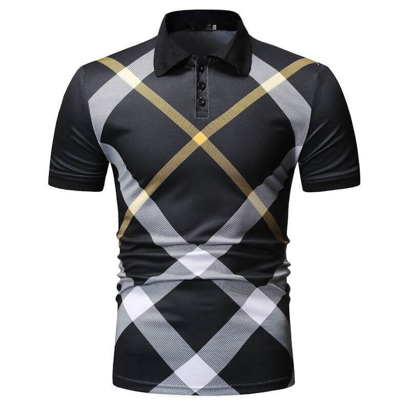 Men's Casual Fashion Polo Shirt Fashion - Plush Fashions Shop 