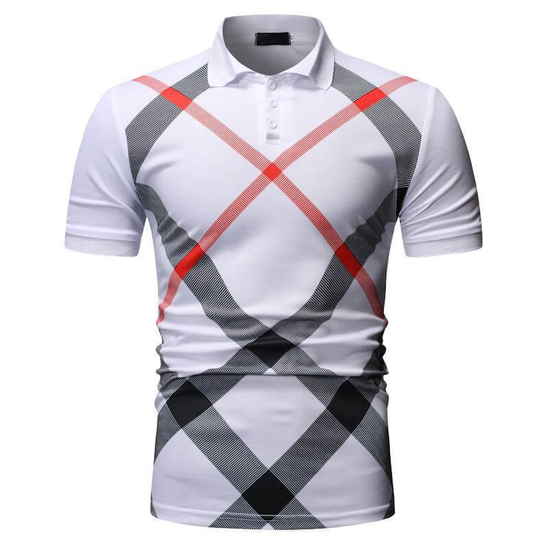 Men's Casual Fashion Polo Shirt Fashion - Plush Fashions Shop 