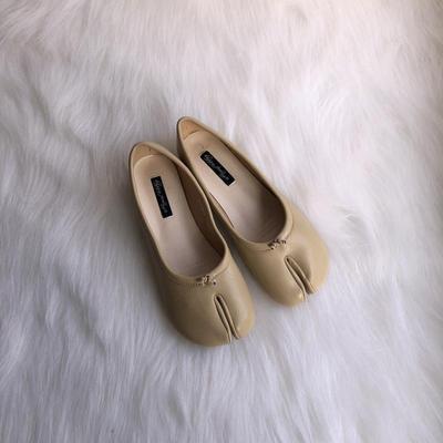 Trotter Shoes Toe Flat Shoes Female Lazy Half Slippers