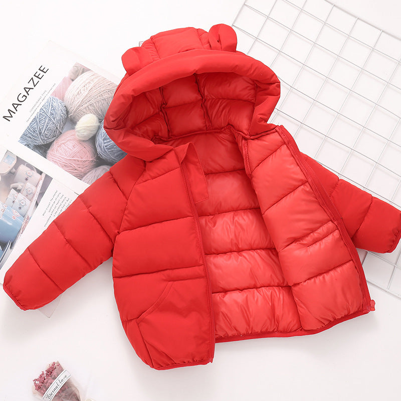 Children's Cotton Warm Girls Infants Coat - Plush Fashions Shop 