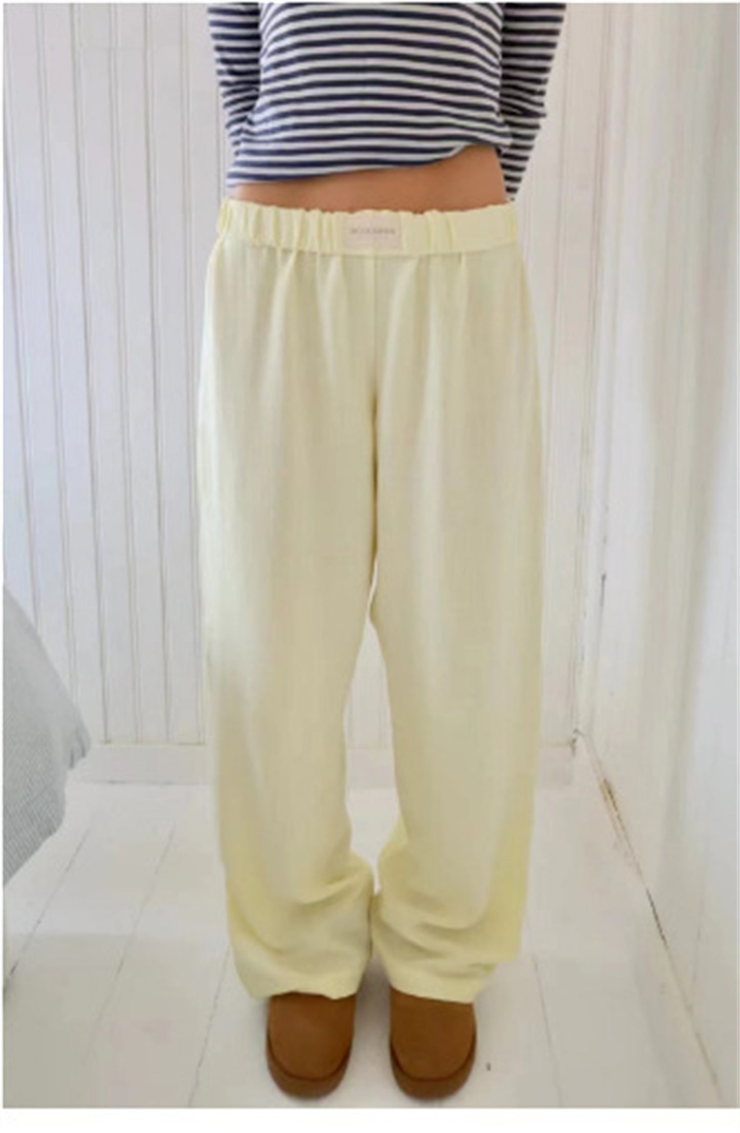 Women's Fashionable Loose High Waist Trousers - Plush Fashions Shop 