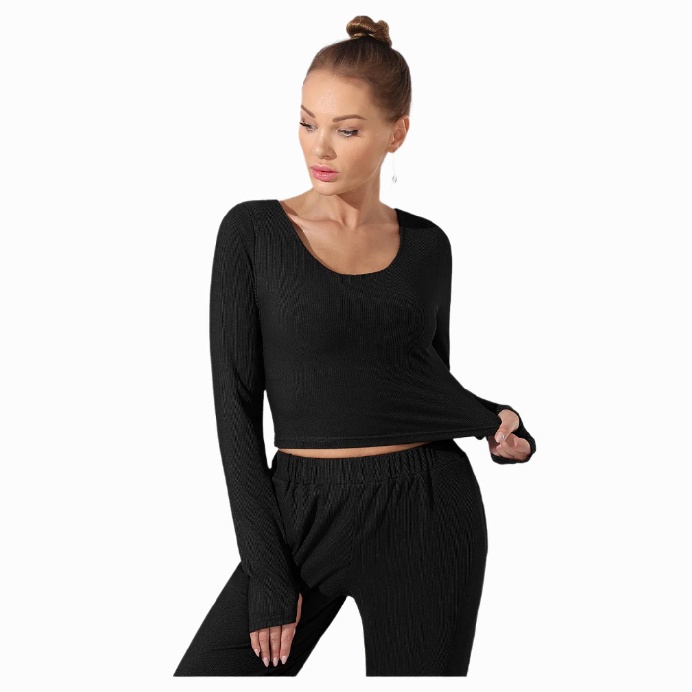 Women's Fashion Simple Solid Color Bodysuit