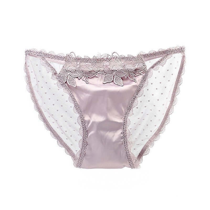 Women's Underwear Mesh See-through Low Waist - Plush Fashions Shop 