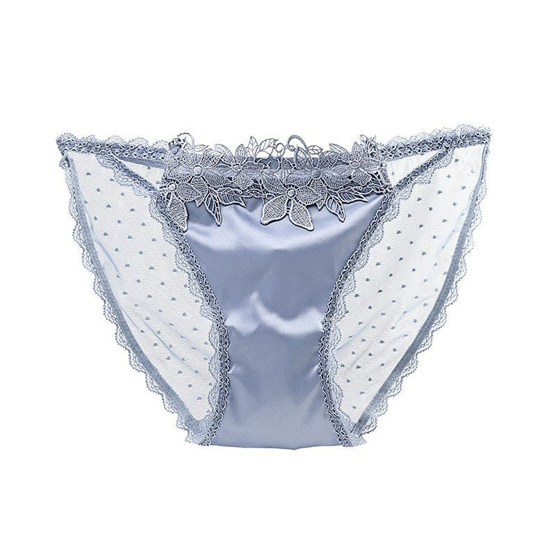 Women's Underwear Mesh See-through Low Waist - Plush Fashions Shop 