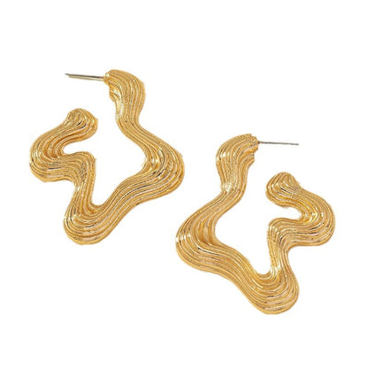 Retro Style Exaggerated Female Earrings - Plush Fashions Shop 