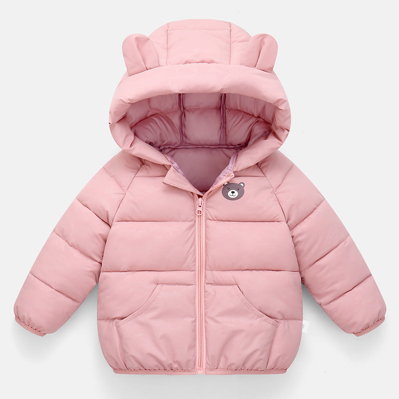 Children's Cotton Warm Girls Infants Coat - Plush Fashions Shop 