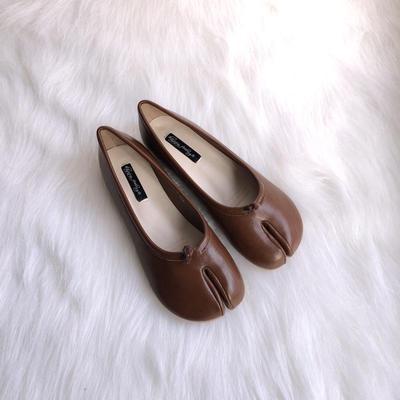 Trotter Shoes Toe Flat Shoes Female Lazy Half Slippers