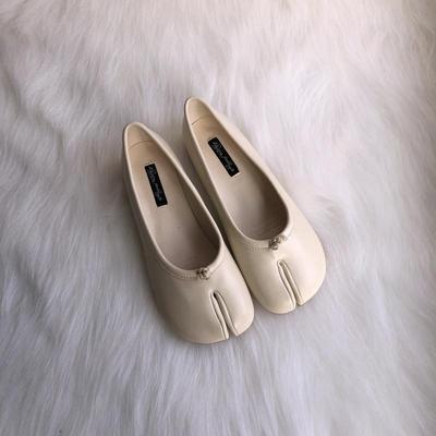 Trotter Shoes Toe Flat Shoes Female Lazy Half Slippers