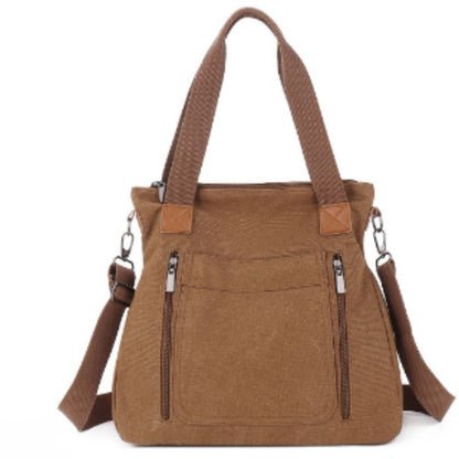 Women Large-capacity Canvas Casual Shoulder Bags