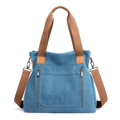 Women Large-capacity Canvas Casual Shoulder Bags